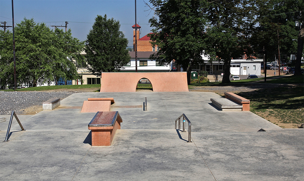 Bayne Park Skate Plaza. 