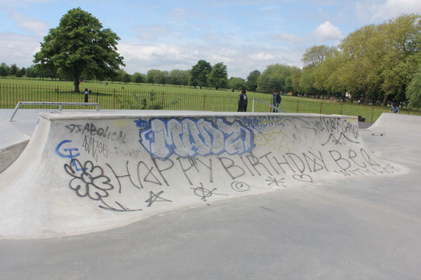 Clapham Common New Skatepark