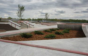 Callingwood Park Skate Plaza