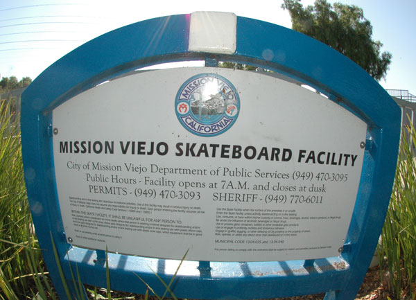 Mission Viejo Skatepark