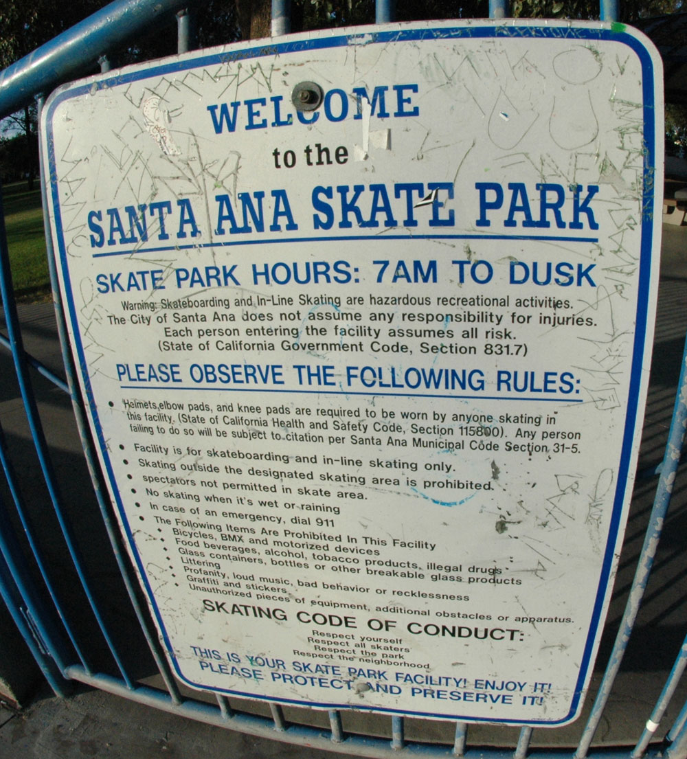 Santa Ana Skatepark