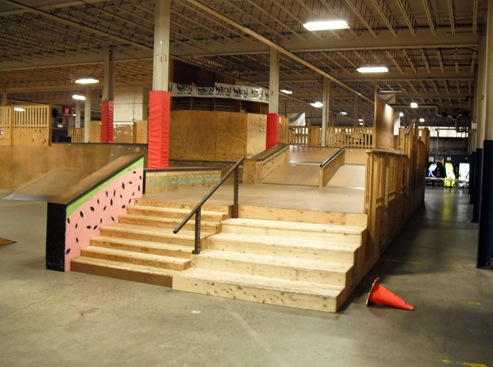indoor skatepark near me with foam pit
