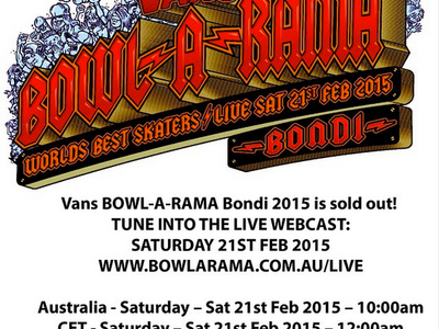 RE: Bowl A Rama Festivities