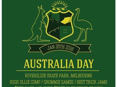 Go Skateboarding Australia Day